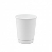 Beyaz Karton Bardak Double Wall,  8 OZ - 230 ML