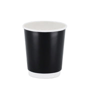 Double Wall Sıyah Karton Bardak 14 oz - 25 Adet