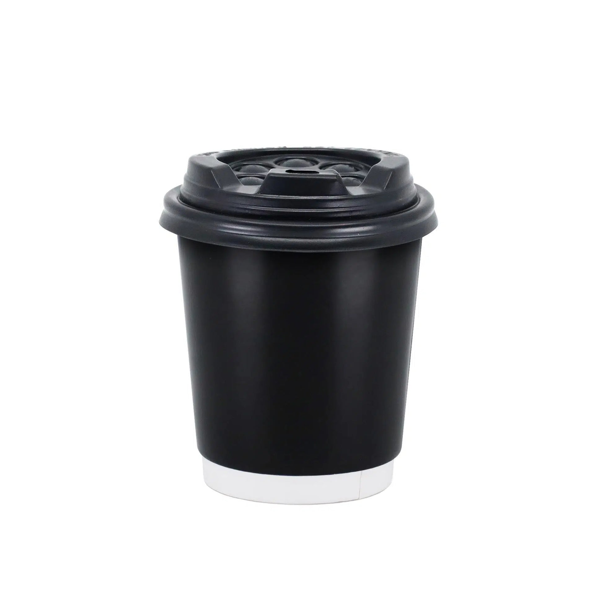 Double Wall Siyah Karton Bardak 8 oz - 25 Adet