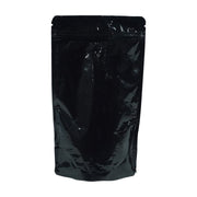 Kilitli Doypack Siyah Alüminyum 16x27x4 Cm