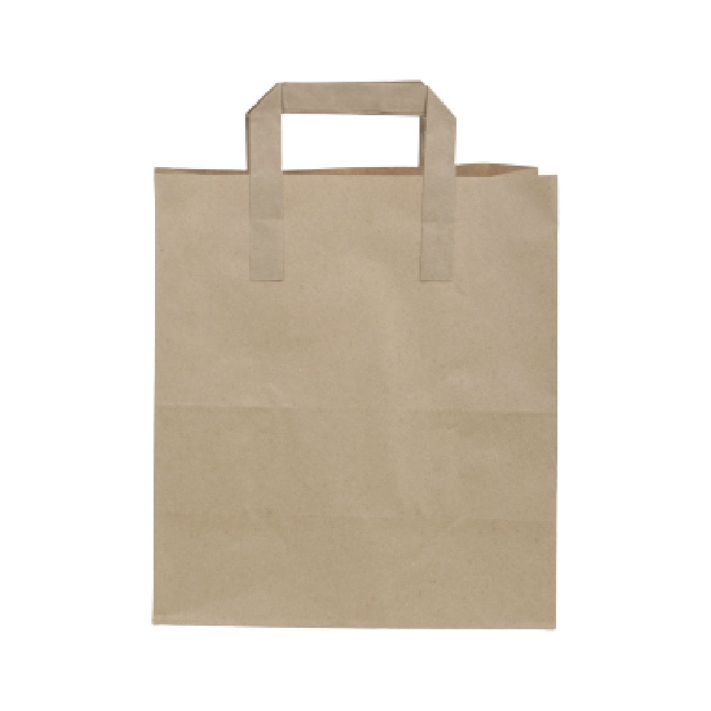 Çanta Kraft 25x28x14 Cm Düz Sap 50 ADETLİ PAKET