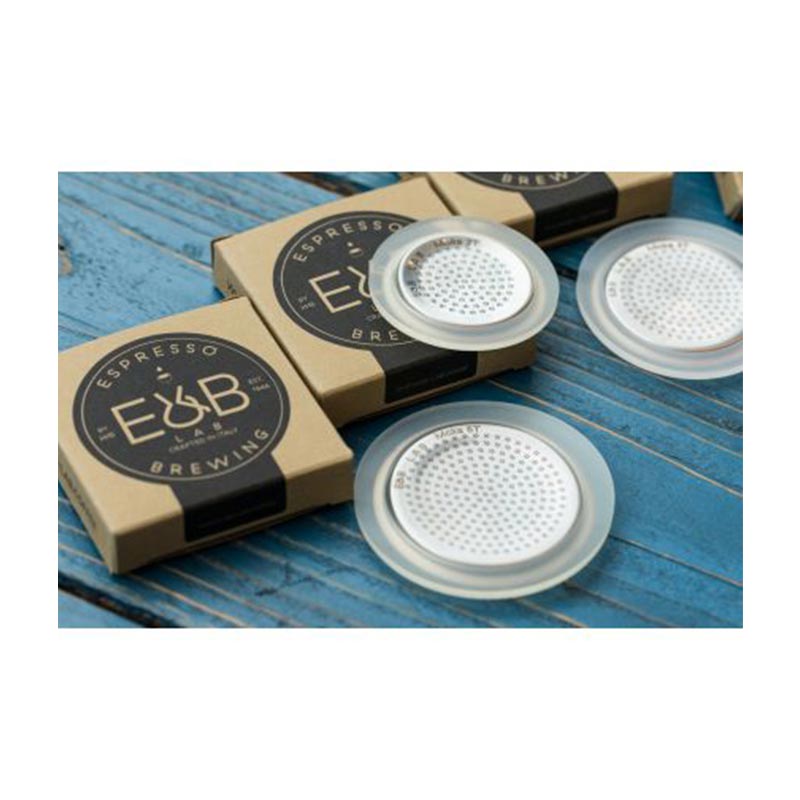 E&B Paslanmaz Çelik Moka Pot Filtresi, 3 Cup