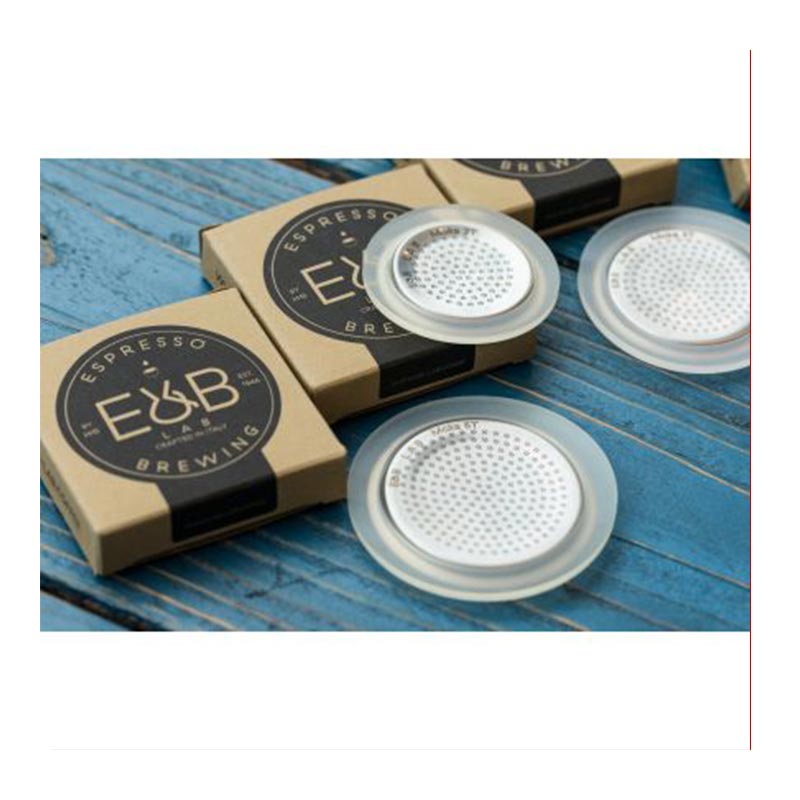 E&B Paslanmaz Çelik Moka Pot Filtresi, 6 Cup