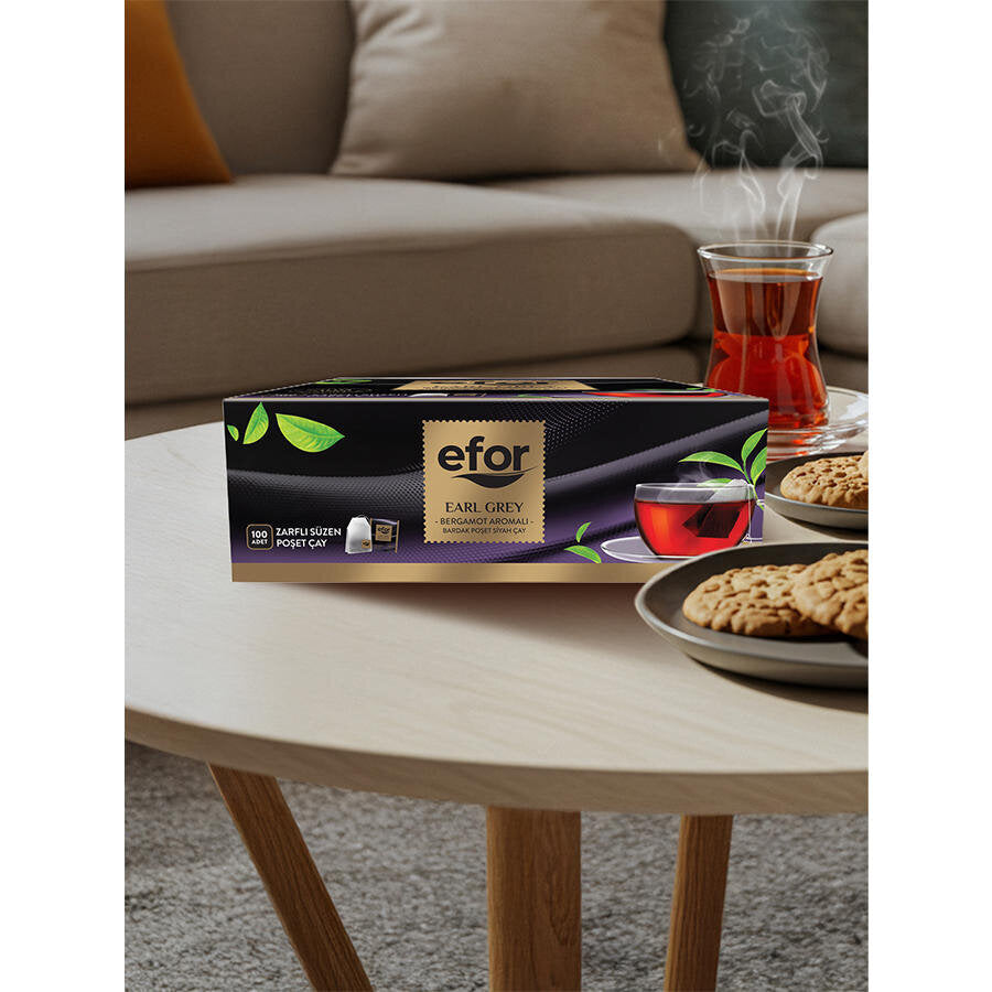 Efor Earl Grey Demlik Poşet Çay 100'lü