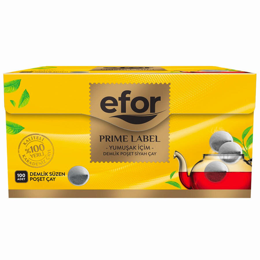 Efor Prime Label Demlik Poşet Çay 100'lü