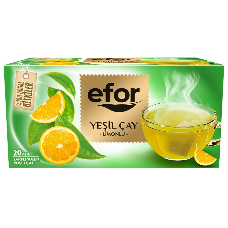 Efor Limonlu Yeşil Çay 20'li