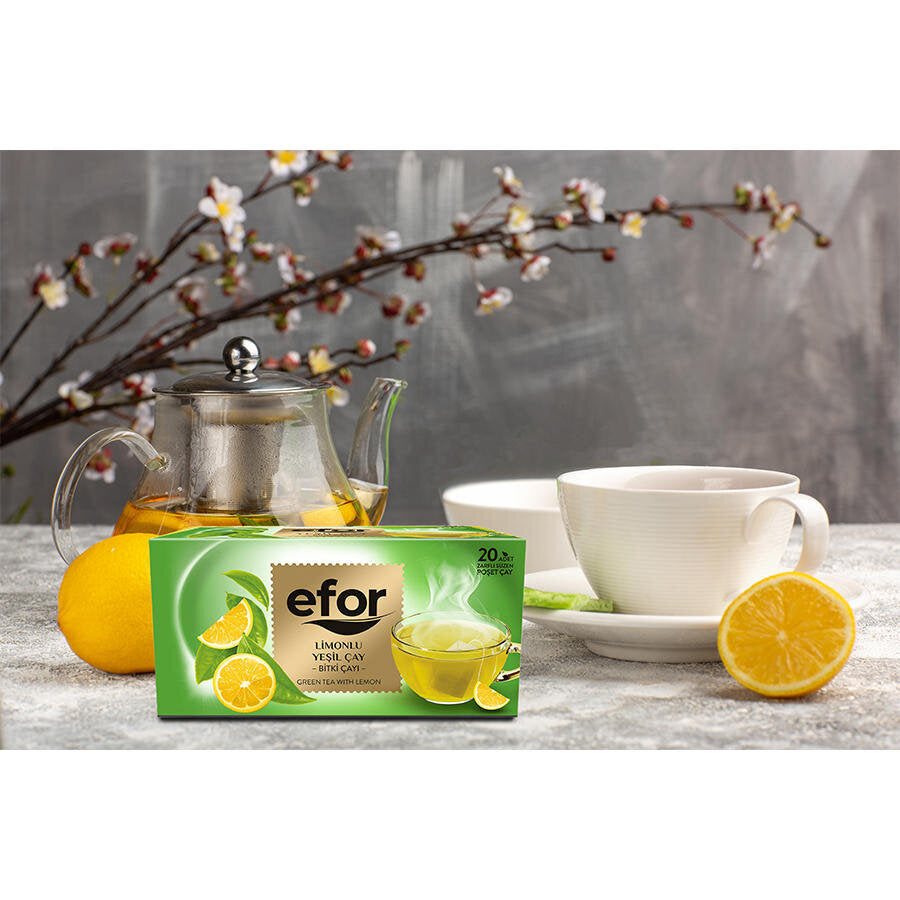 Efor Limonlu Yeşil Çay 20'li