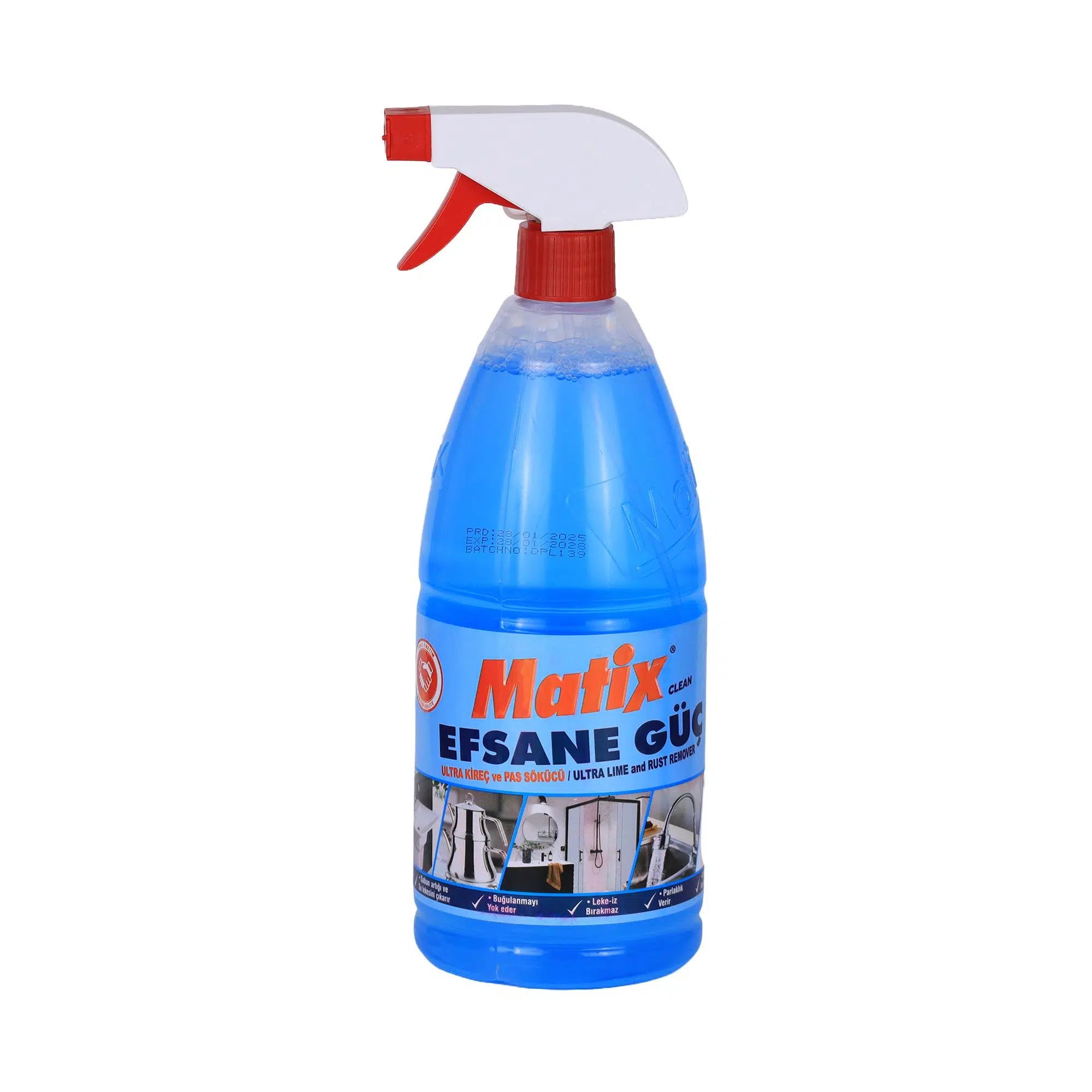 Efsane Mavi Güç Ultra Kireç&Pas Temizleyici - 1 lt