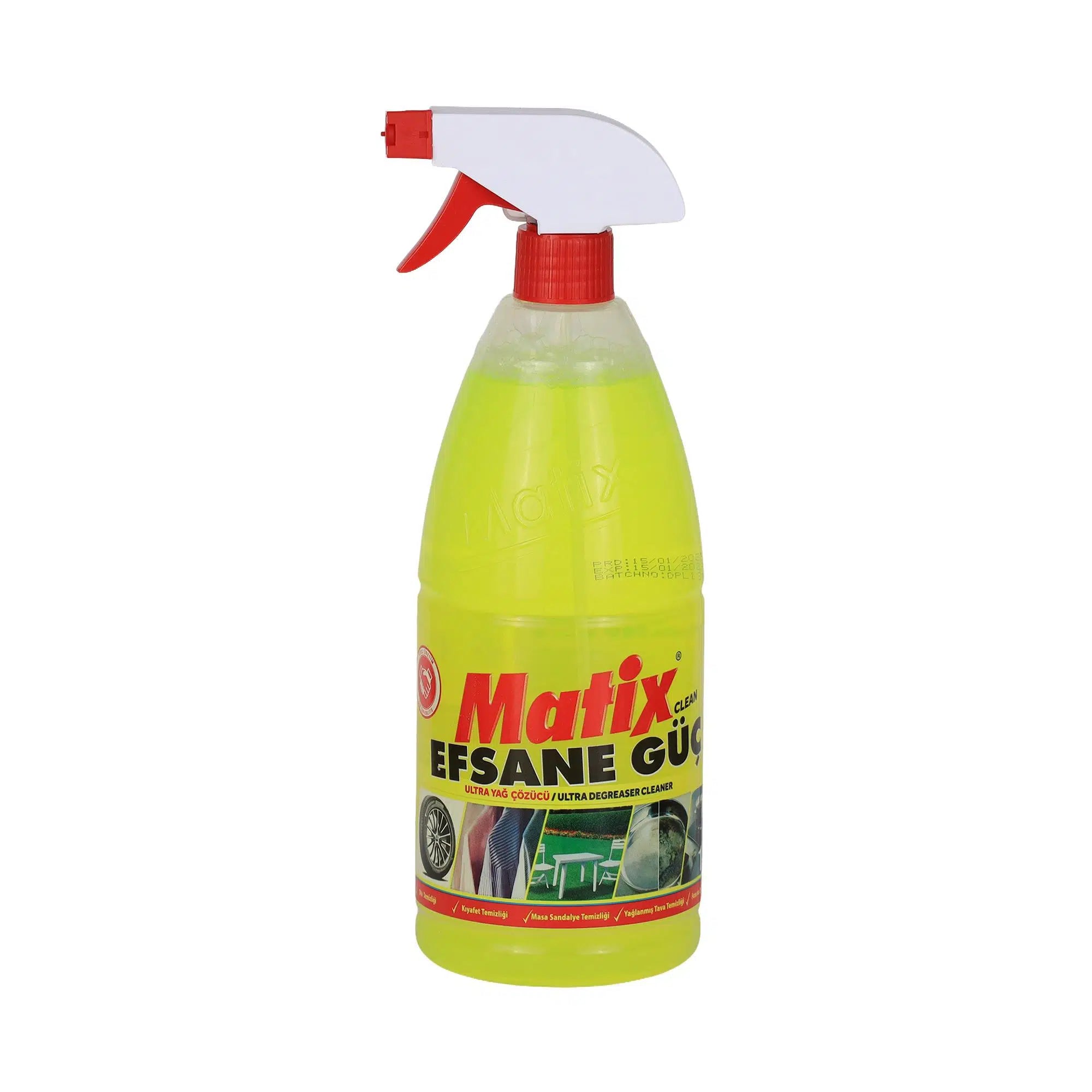 Efsane Sarı Güç Ultra Yağ Çözücü - 1 lt