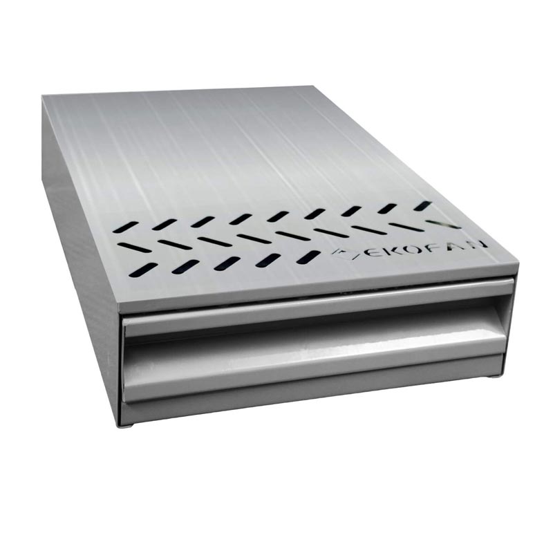 Ekofan PC-01P Kahve Posa Çekmecesi Knock Box, Inox