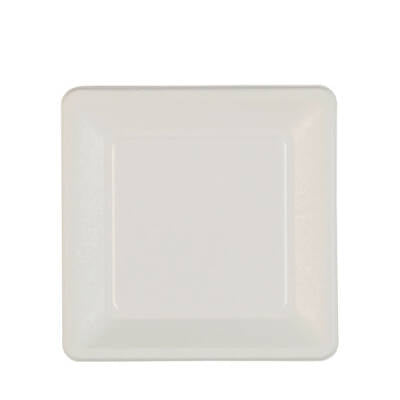 Ekolojik Kare Karton Tabak 20 cm