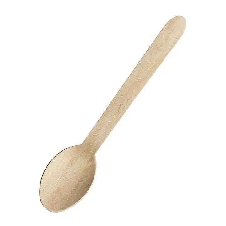 Ekolojik Tahta Kaşık 16 cm - 100 Adet