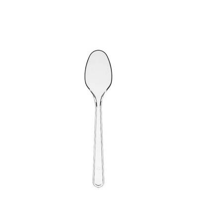 Ekonomik Plastik Şeffaf Tatlı Kaşığı 100'lü 2,4gr