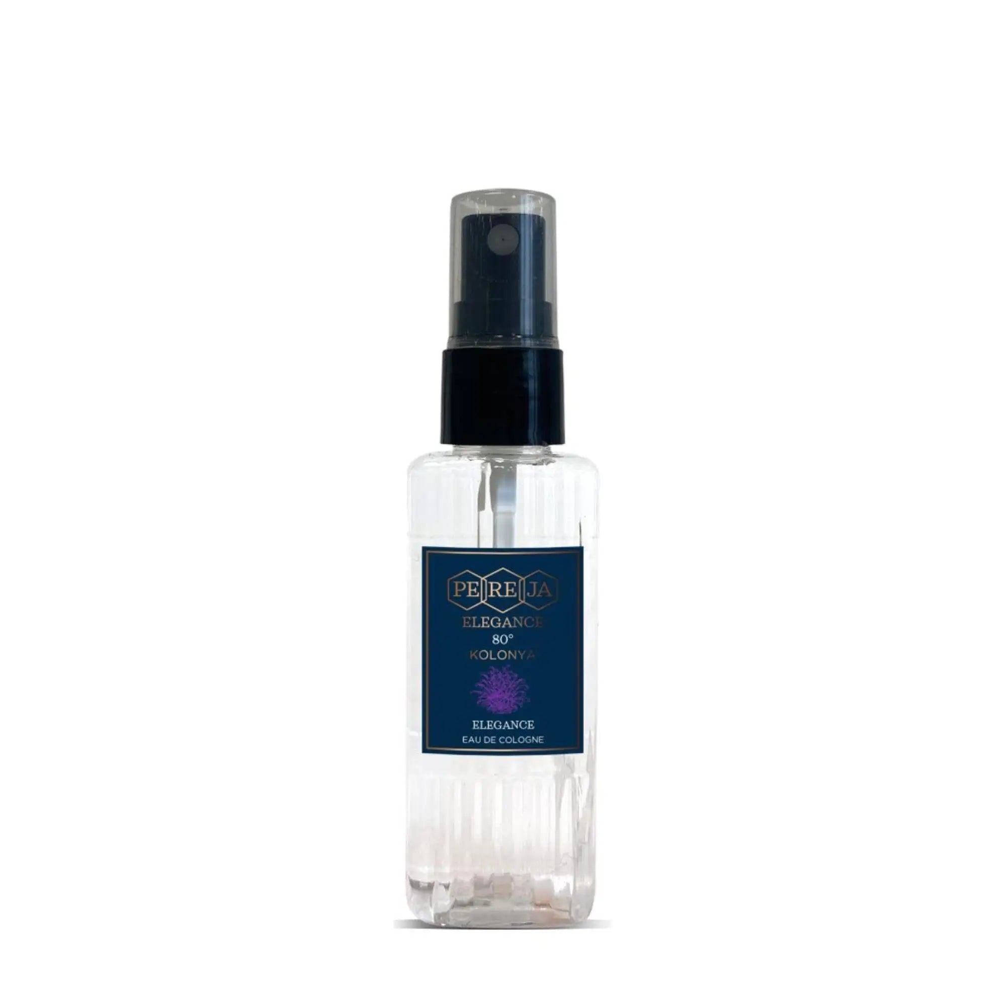 Elegance 50 ml Pet Şişe Kolonya 80°