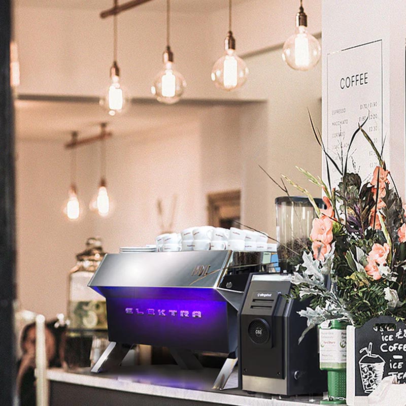 Elektra Indie Tam Otomatik Espresso Kahve Makinesi, 2 Gruplu, Inox