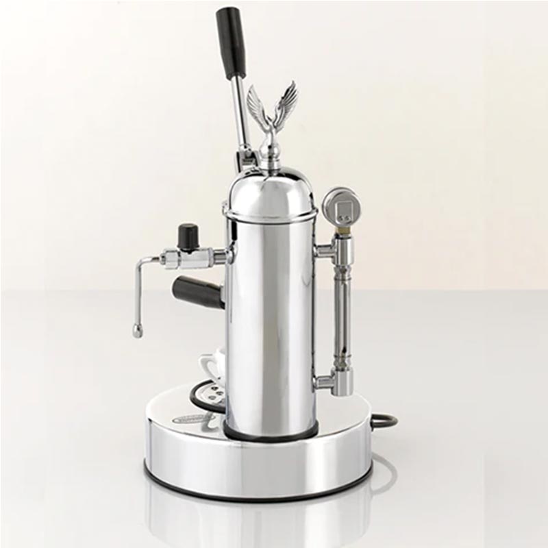 Elektra Micro Casa Leva S1C Yarı Otomatik Espresso Kahve Makinesi, Krom