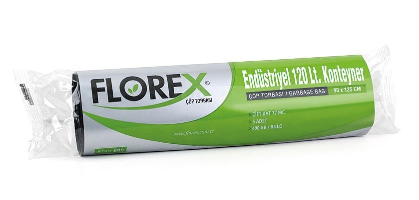 Klasik Seri Endüstriyel 120 Lt Konteyner Çöp Torbası