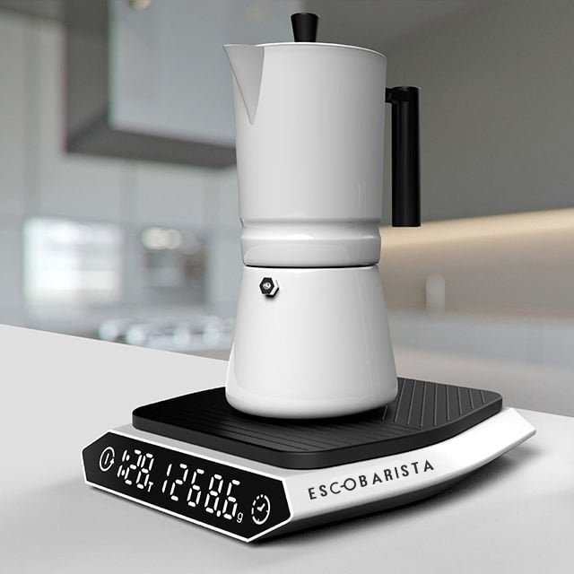 Escobarista Hassas Tartı - Beyaz