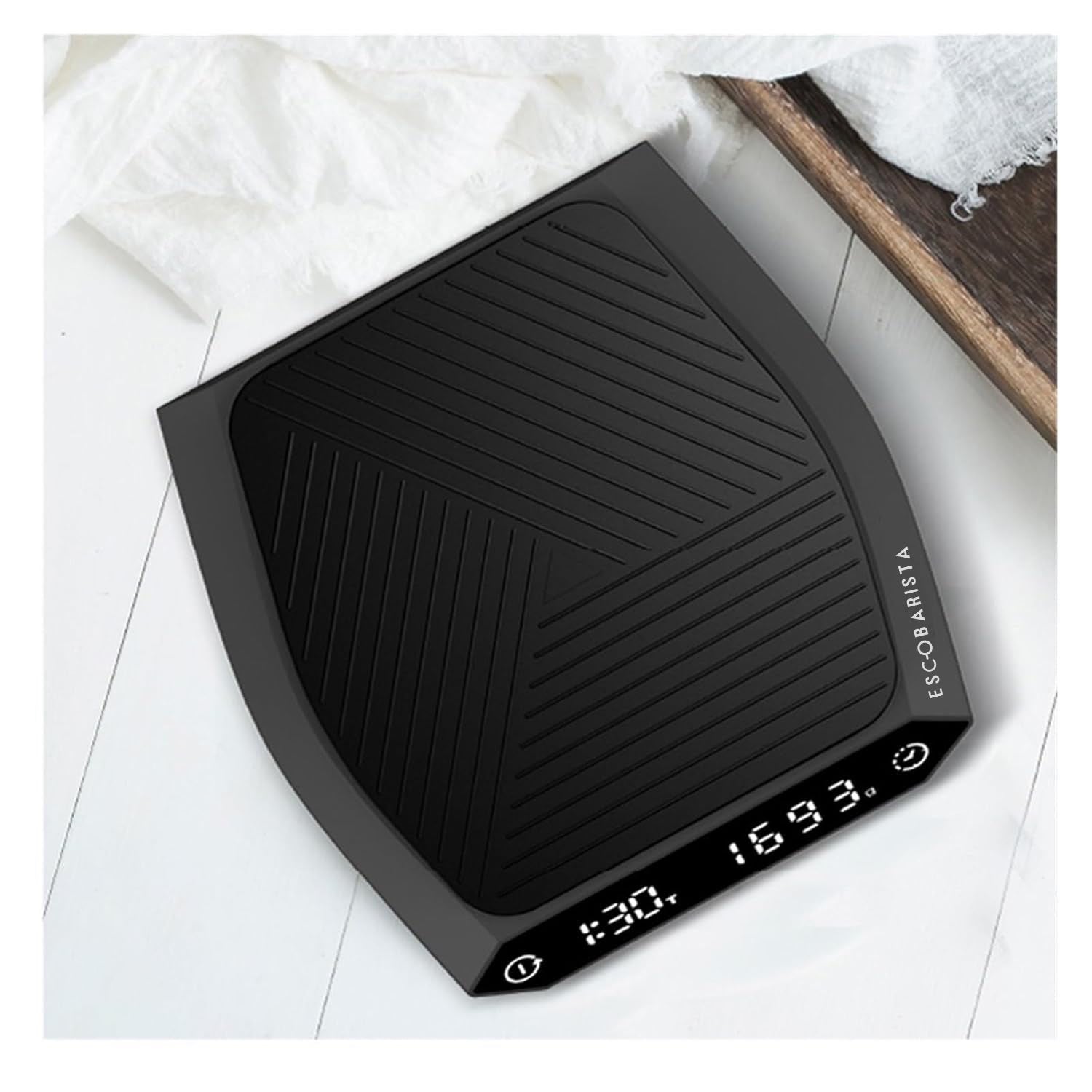 Escobarista Hassas Tartı - Siyah