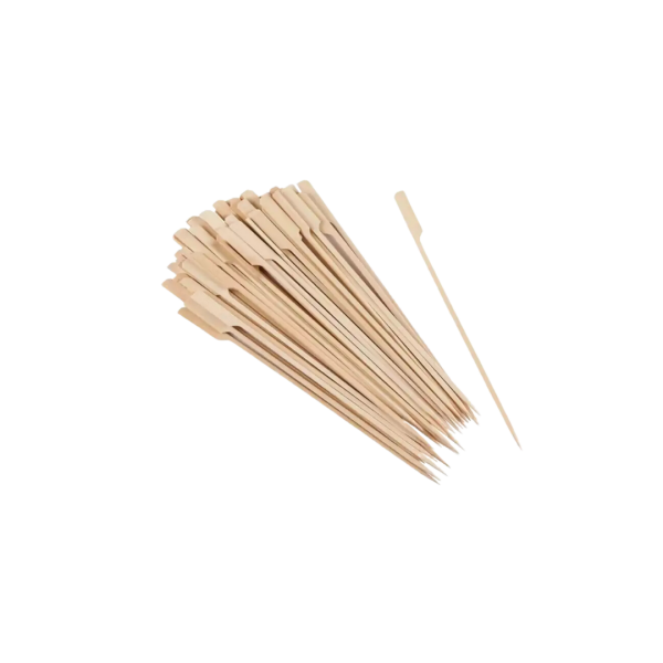 Ethex Bambu 25 cm Yassı Çöp Şiş