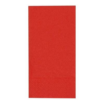 FASANA Garson Katlama Peçete Kırmızı 33x33 cm