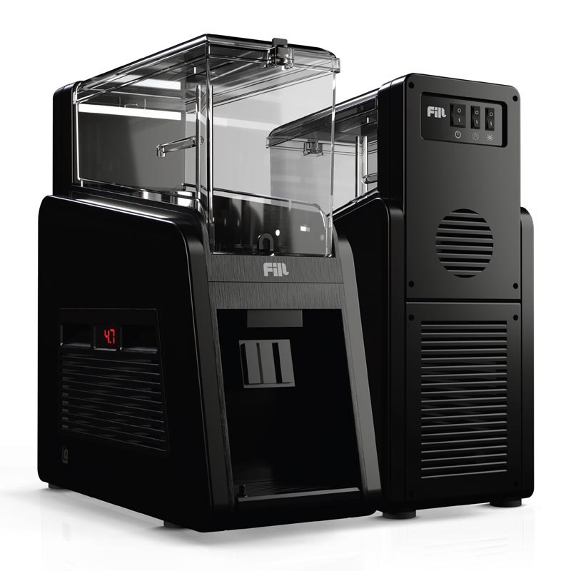 Fill Classic Pro P2-S1 Fıskiyeli Soğuk İçecek Dispenseri, 2x19 L, Siyah