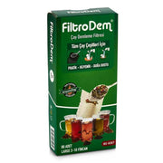 FiltroDem L 2-10 Fincan Çay Demleme Poşeti, 80 Adet