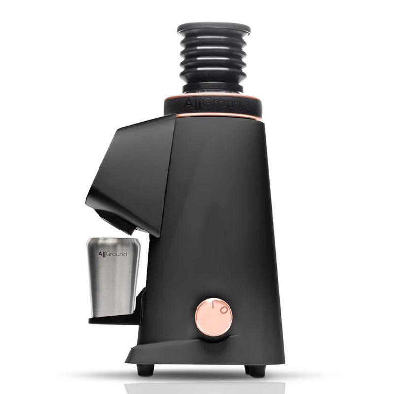 Fiorenzato AllGround Probrew On Demand Kahve Değirmeni, 64 mm, Black & Rose Gold