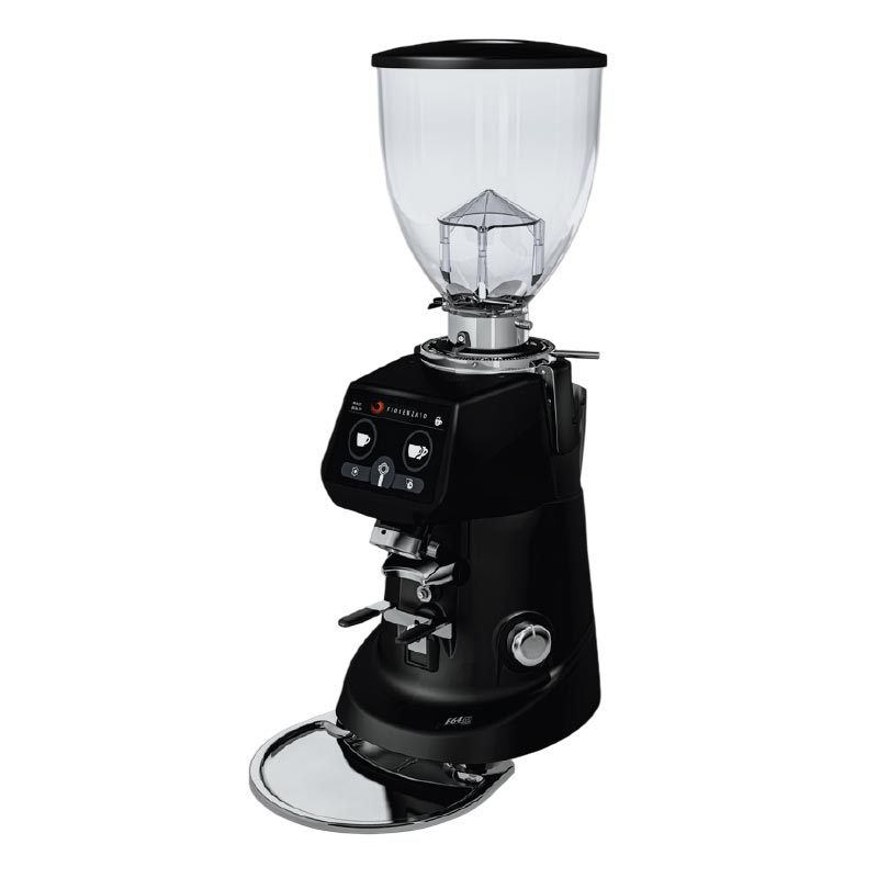 Fiorenzato F64 Evo Pro Dark Titanyum Soğutmalı On Demand Kahve Değirmeni, 64 mm, Siyah
