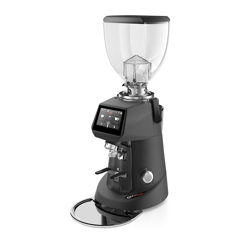 Fiorenzato F64 Evo Pro Sense Dark Titanyum Soğutmalı On Demand Kahve Değirmeni, 64 mm, Siyah