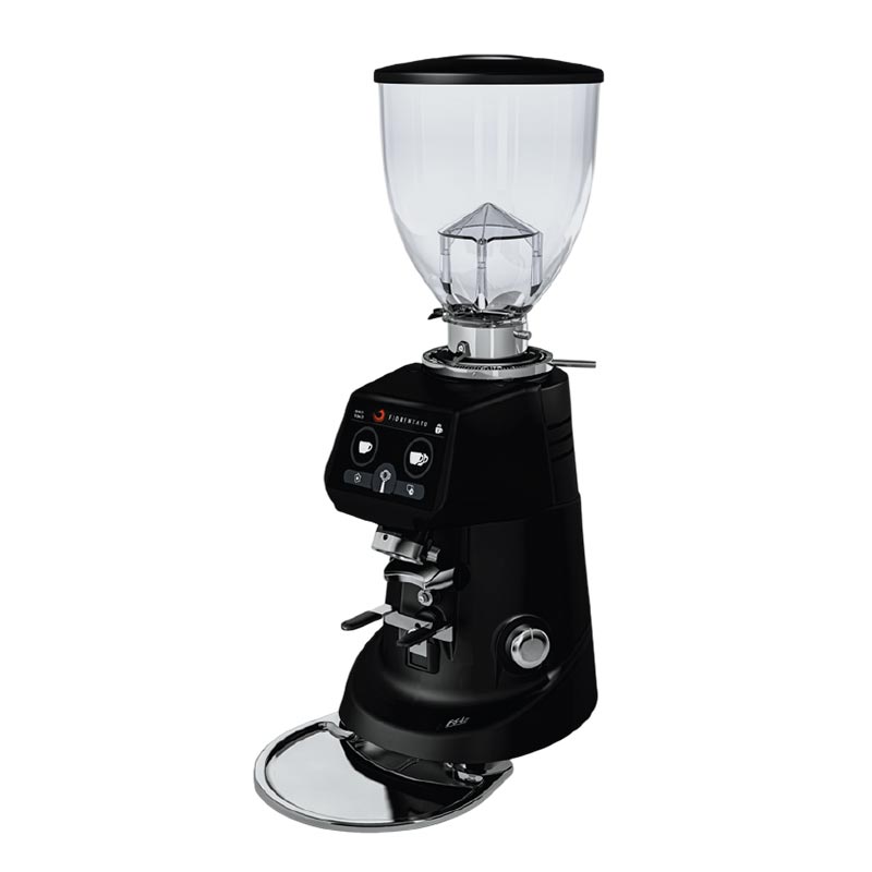 Fiorenzato F64 Pro Dark Titanyum On Demand Kahve Değirmeni, 64 mm, Siyah