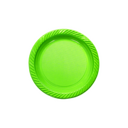 Fıstık Yeşili Plastik Tabak