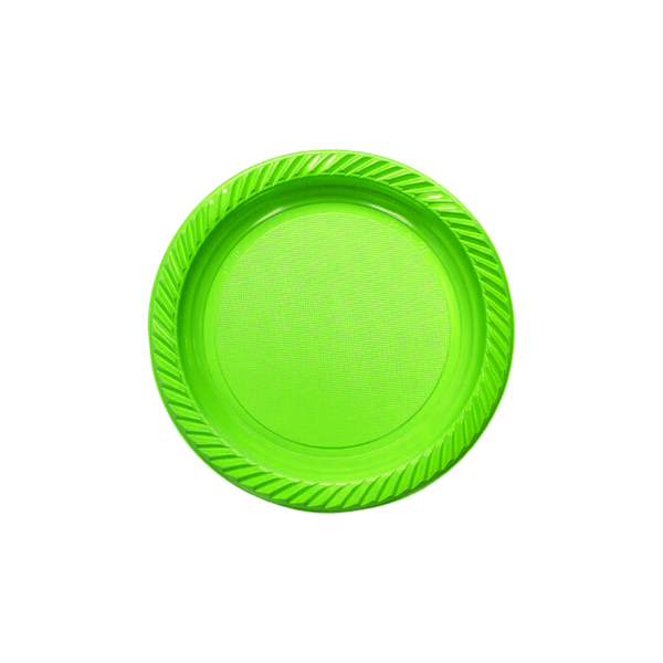 Fıstık Yeşili Plastik Tabak