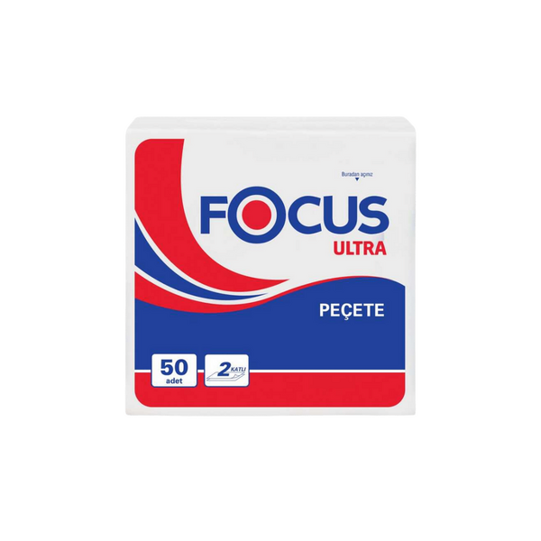 Focus 2 Katlı Ultra Peçete 30x30 (50'li)