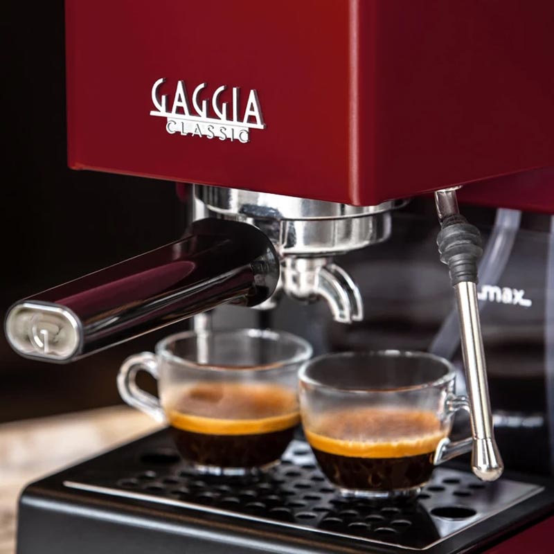 Gaggia RI9481/12 New Classic E24 Metal Espresso Makinesi, Kırmızı