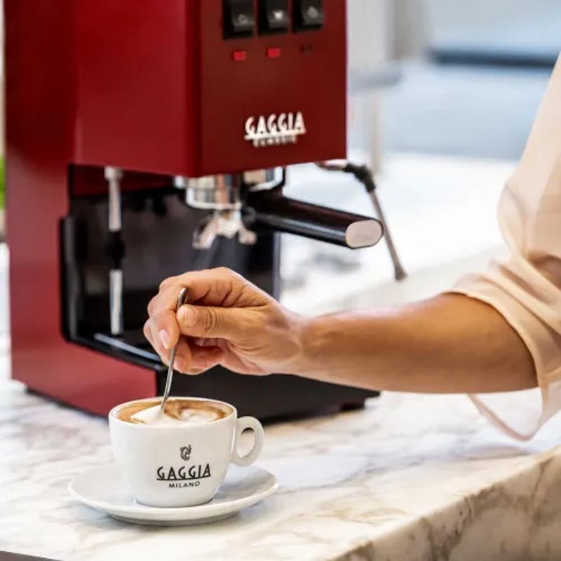 Gaggia RI9481/12 New Classic Evo 2023 Espresso Kahve Makinesi, Kırmızı