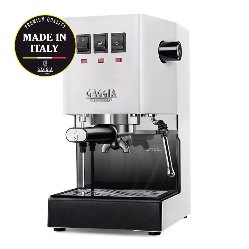 Gaggia RI9481/13 New Classic E24 Metal Espresso Makinesi, Beyaz