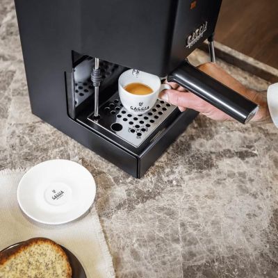 Gaggia RI9481/14 New Classic E24 Metal Espresso Makinesi, Siyah