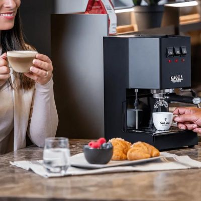 Gaggia RI9481/14 New Classic E24 Metal Espresso Makinesi, Siyah