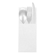 Garson Katlama Cepli Beyaz Airlaid Peçete 33x33cm