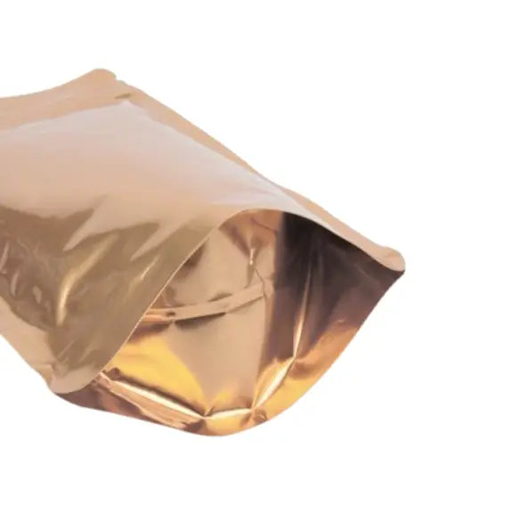 Gold Alüminyum Kilitli Doypack, 8,5 x 14,5 + 5 CM