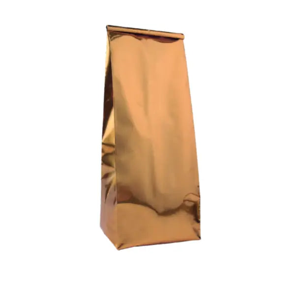 Gold Alüminyum Yan Körüklü Torba, 10 x 25 + 6 CM
