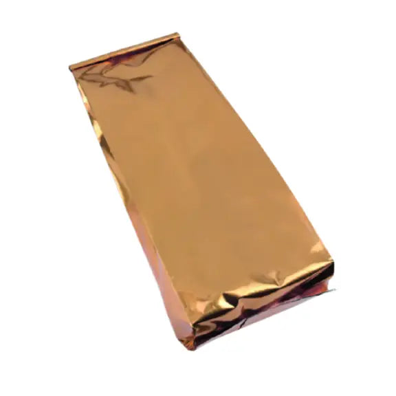 Gold Alüminyum Yan Körüklü Torba, 10 x 25 + 6 CM
