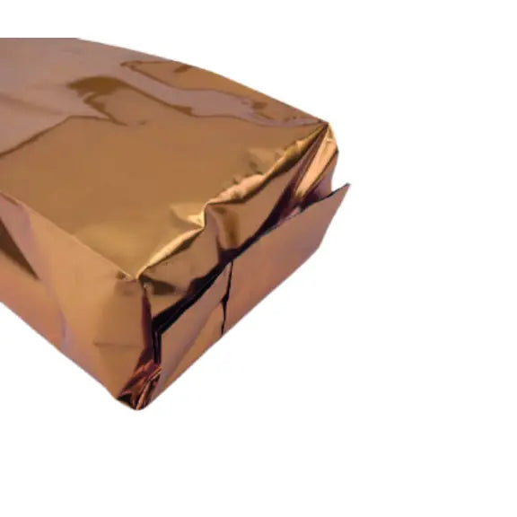 Gold Alüminyum Yan Körüklü Torba, 10 x 25 + 6 CM