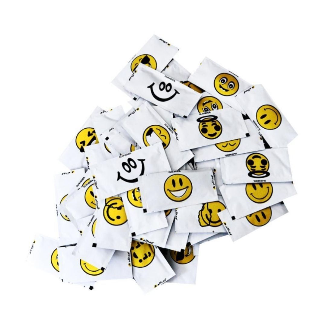 Kolonyalı Mendil Gülen Yüz 7x12 Cm 1000 Adet