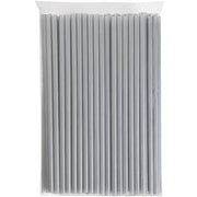 Gümüş Frozen Pipet 26 cm 100'lü