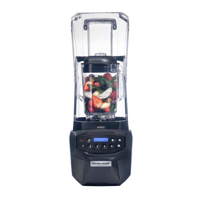 Hamilton Beach HBH855 Serisi Ses İzalasyonlu Yüksek Performanslı Blender, 1.4 L, 730 W, Siyah