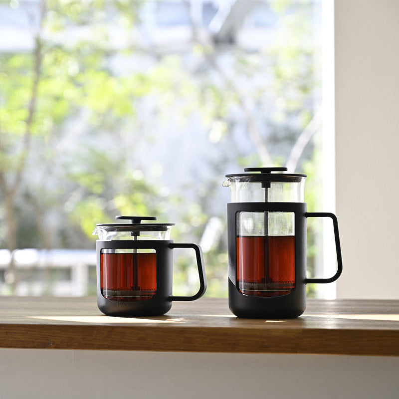 Hario CPU-4-B Cafe Press U French Press, 600 ml, Siyah