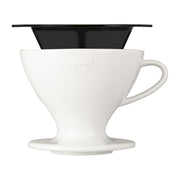Hario PDC-02-W E60 Seramik Süzgeçli Dripper, Beyaz
