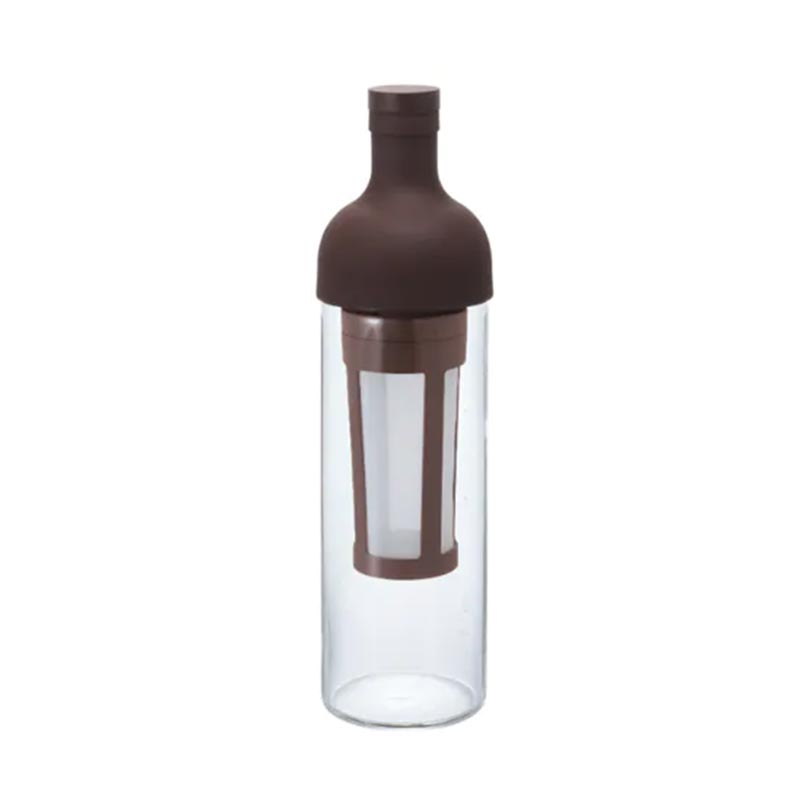 Hario FIC-70-CBR Filtreli Soğuk Demleme Şişesi, 650 ml, Kahverengi